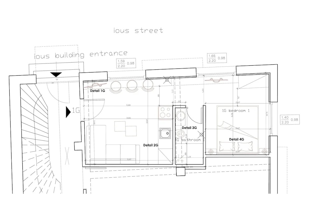 1 Bedroom Basement Apartment with balcony