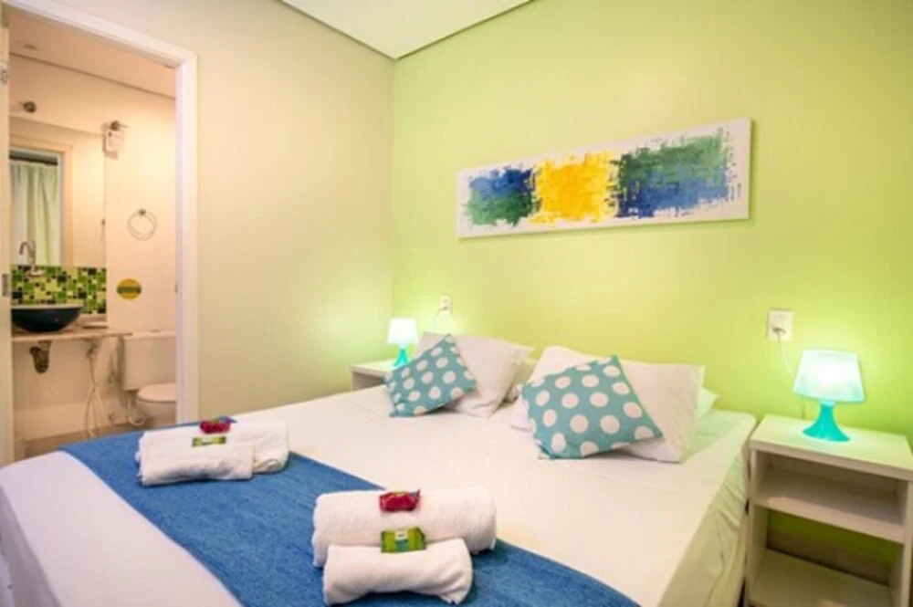 Двухместный люкс 2 отдельные кровати в Brazilodge All Suites Hostel