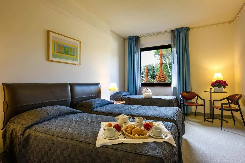 Albornoz Palace Hotel Spoleto - Chambres