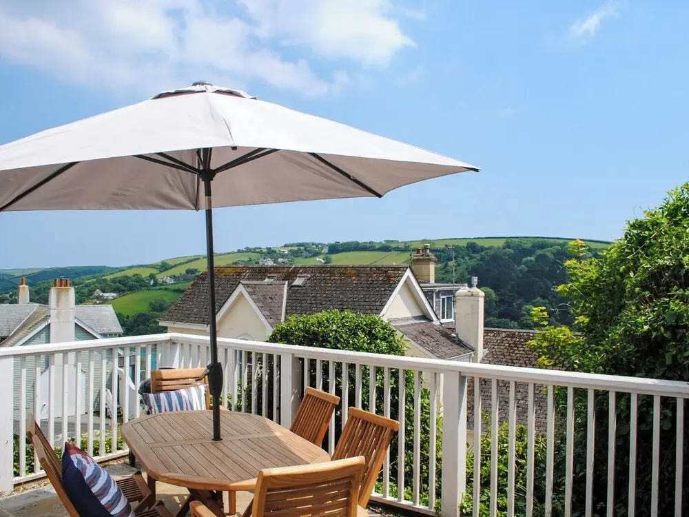 Cottage with balcony