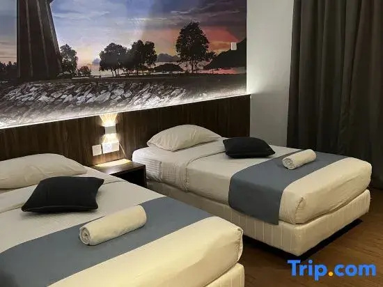 Double room with pool view (twin beds)