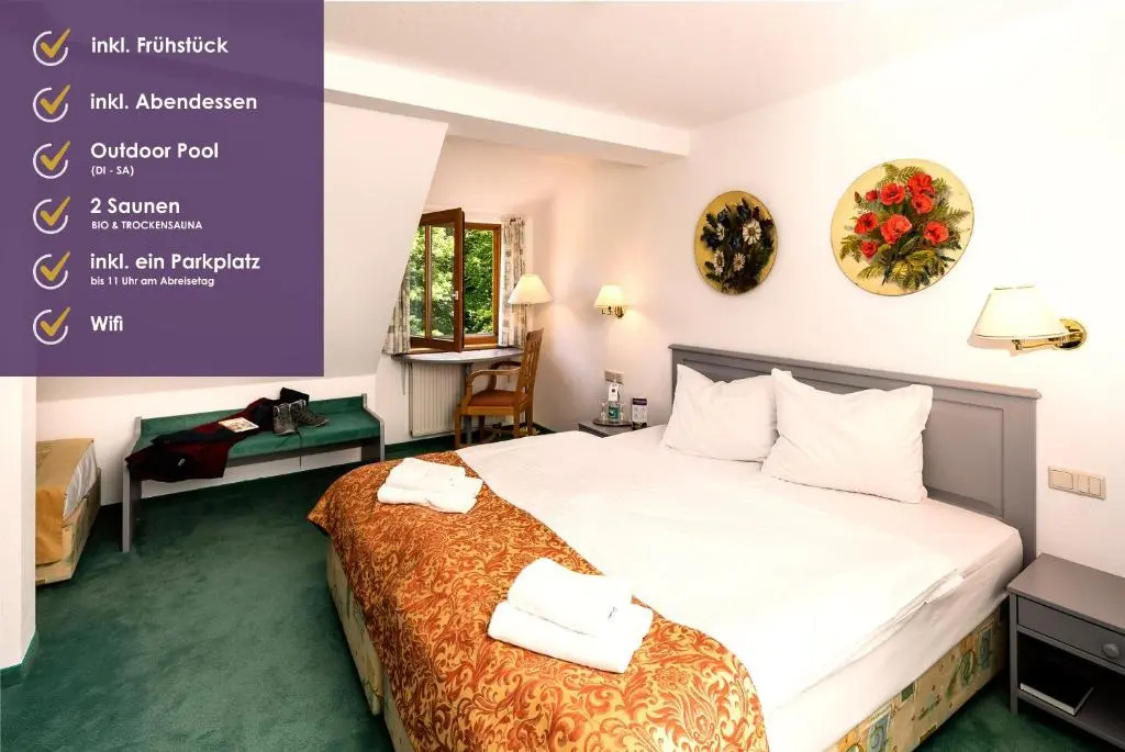 Parkhotel Steiger Hohnstein - Chambres