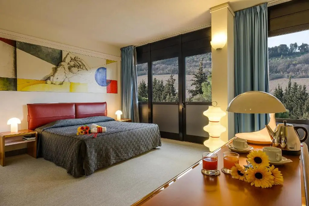 Albornoz Palace Hotel Spoleto - Chambres
