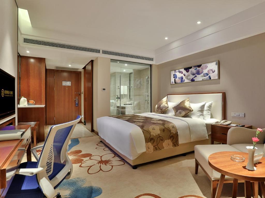 Номер Deluxe в Chengdu qinhuang yongan hotel