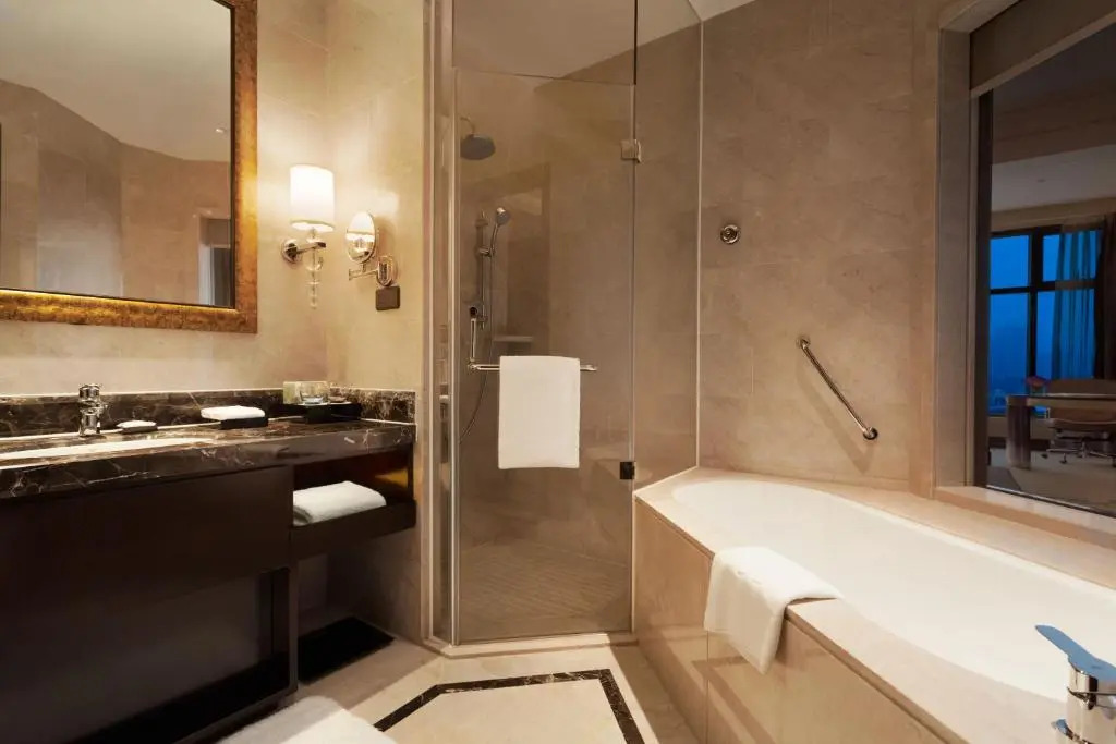 無障礙雙人房，配有雙人床