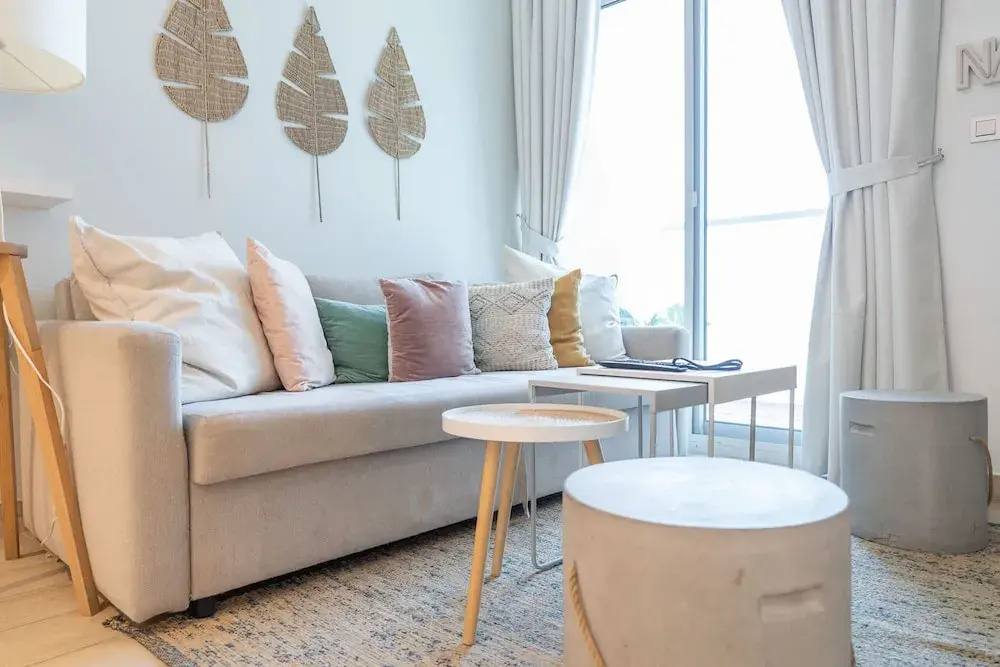 Modern 1-bed With Partial Sea Marina View
