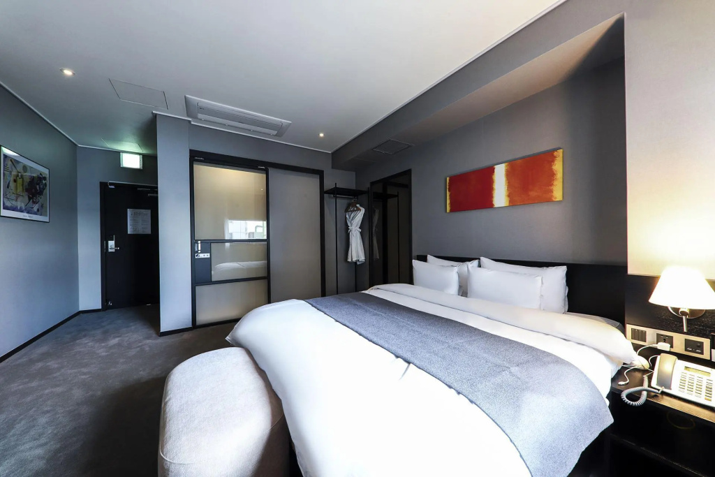 Standard Double room with city view (full double bed)