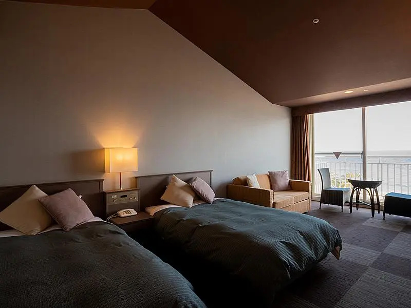 Standard Double room with ocean view (twin beds)