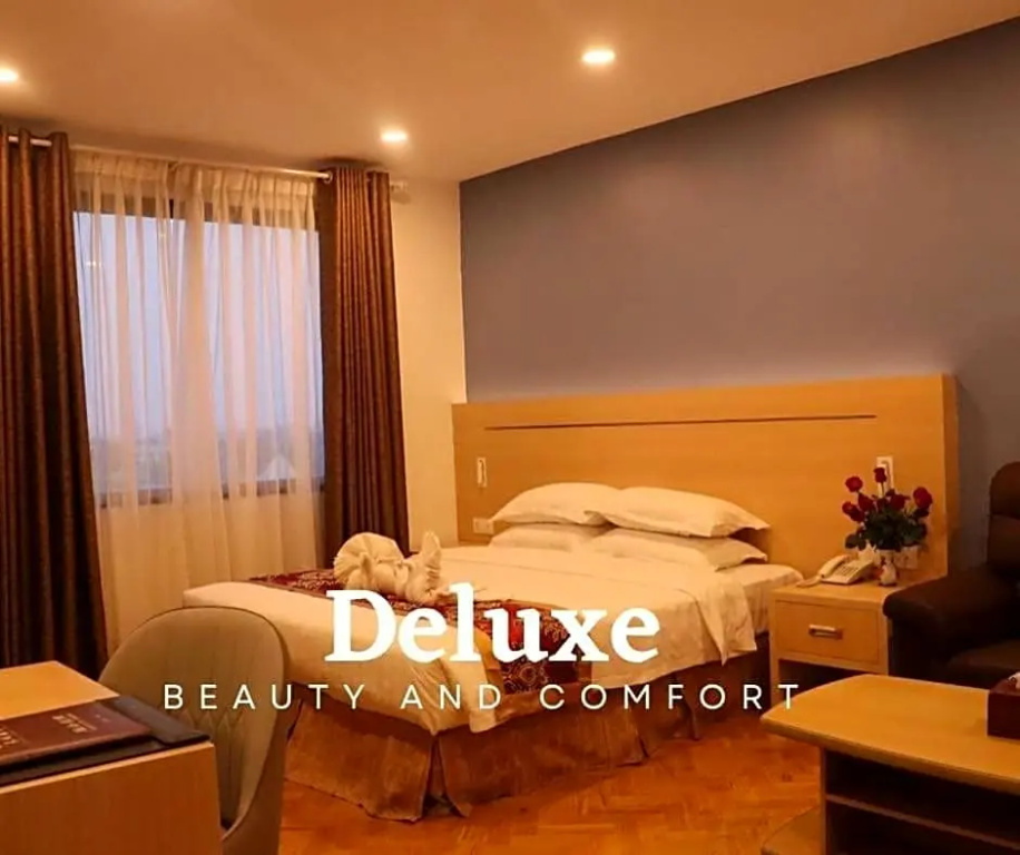 Deluxe Double room with city view (full double bed)