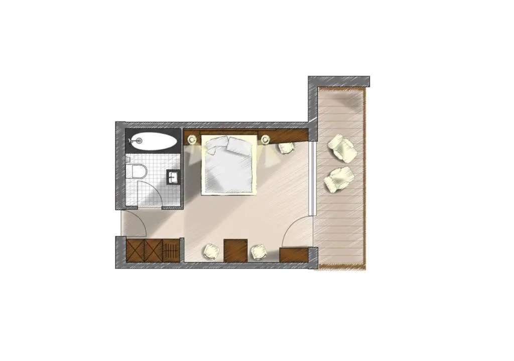 Hotel Gotthard - Chambres