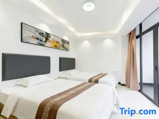 Lizhou Hotel (Gongbei Port Light Rail Station) - Chambres