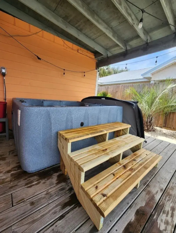 Sunset Ave Beach House - Golf Cart Pool Hot Tub