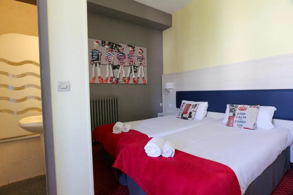 Brit Hotel Bleu Nuit - Chambres