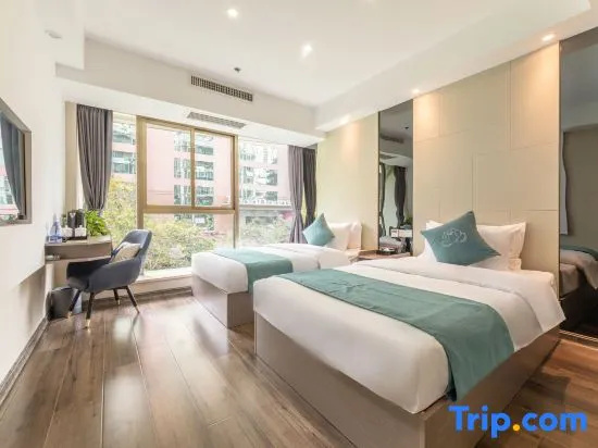 Luxury Double room with city view (twin beds)