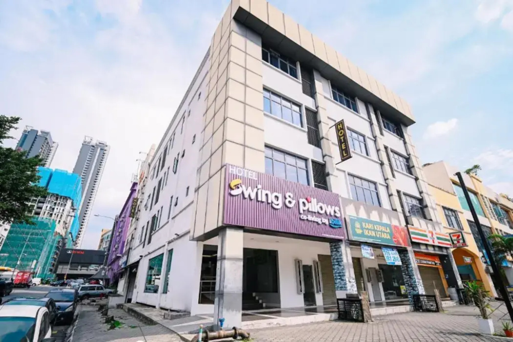 Swing and Pillows — KL Sg Besi Hotel