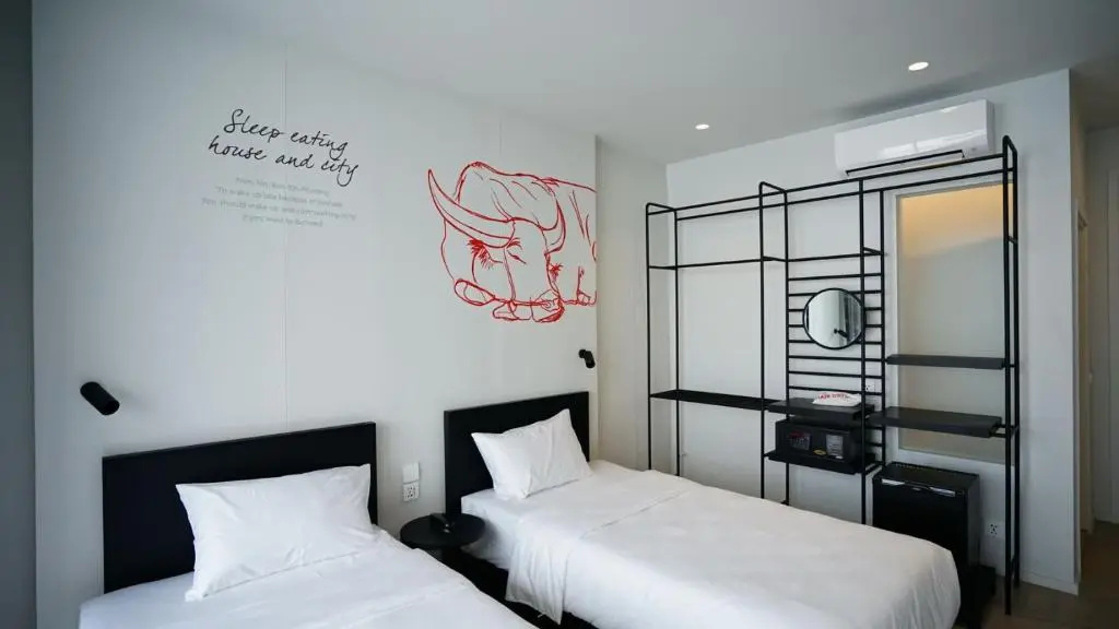 Standard Double room with balcony (twin beds)