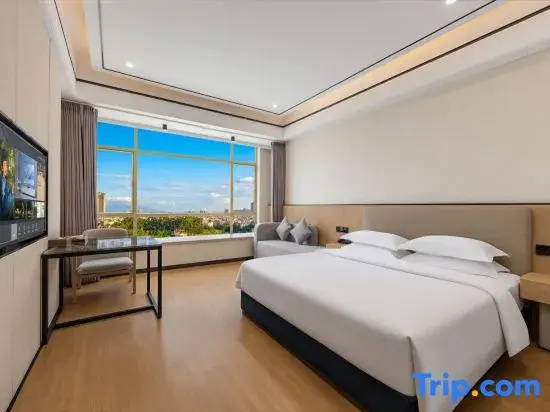 Deluxe Double room with garden view (full double bed)