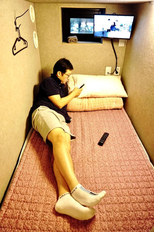 Standard male Capsule (full double bed)