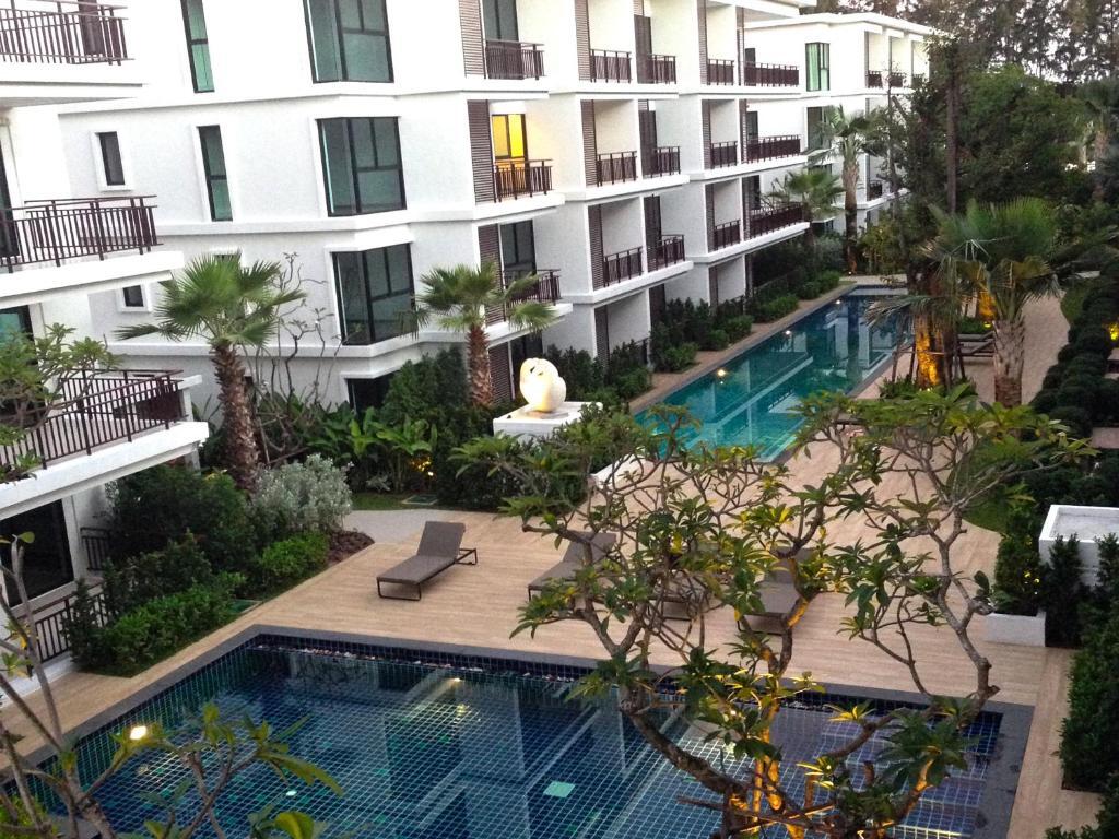Студия с видом на бассейн в The Title KR Beach Condotel Rawai Phuket