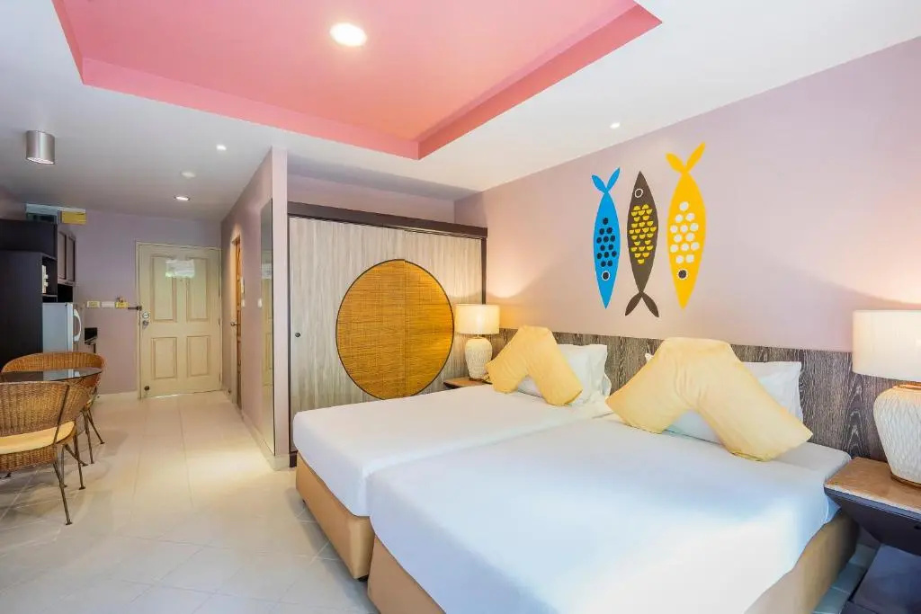 Standard Double room with garden view (twin beds)