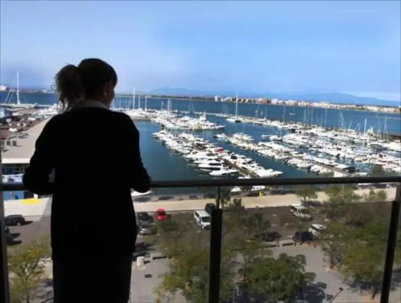 Standard Double room with balcony and with harbour view (full double bed)
