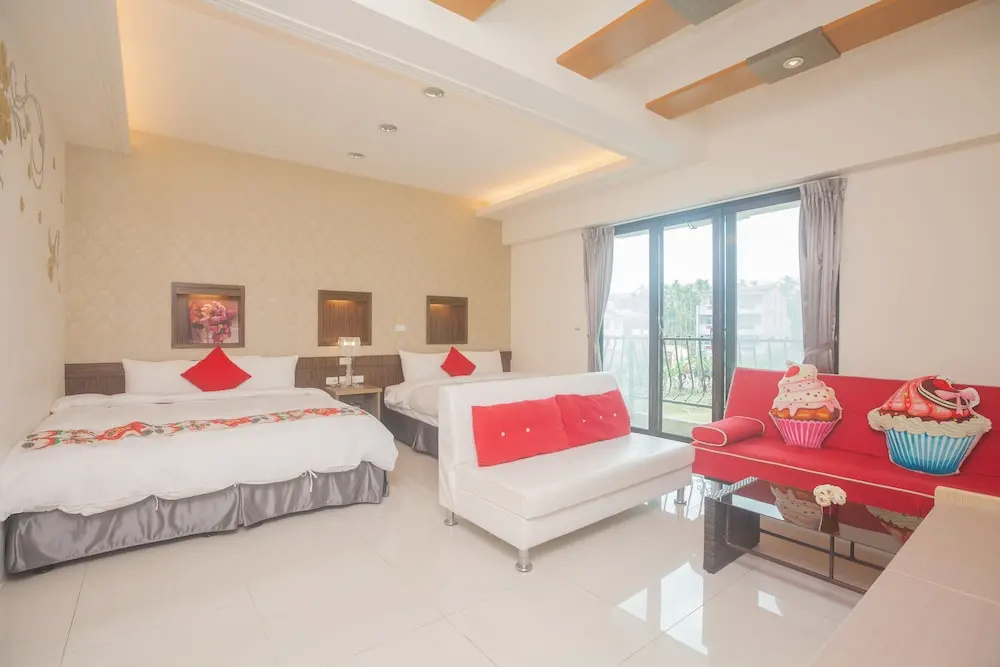 Standard Quadruple room with balcony