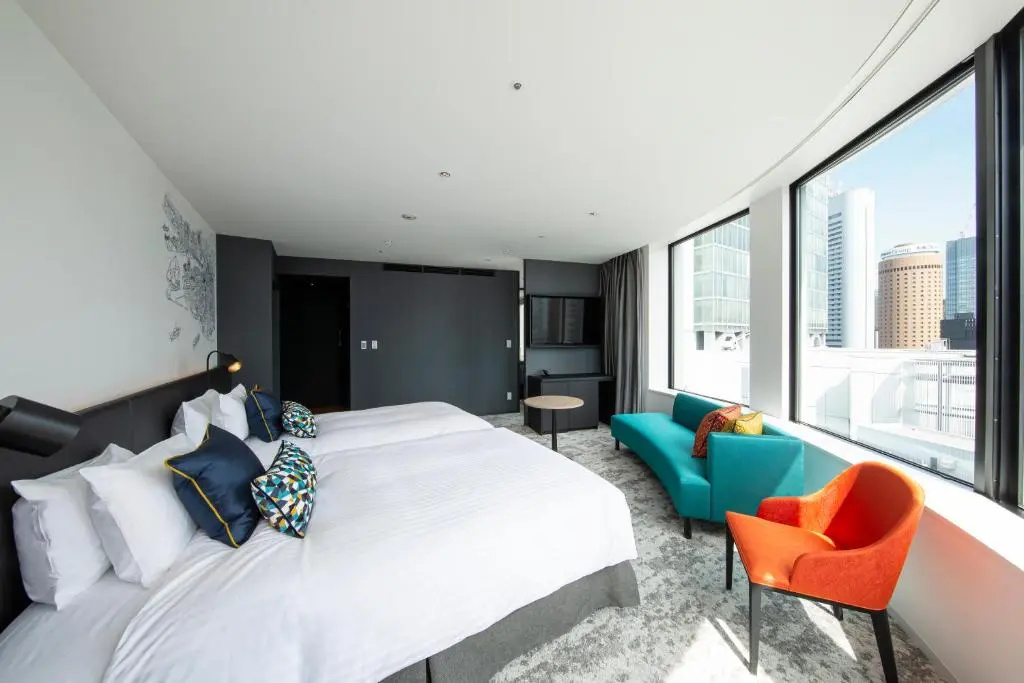 Deluxe Corner Double room (twin beds)