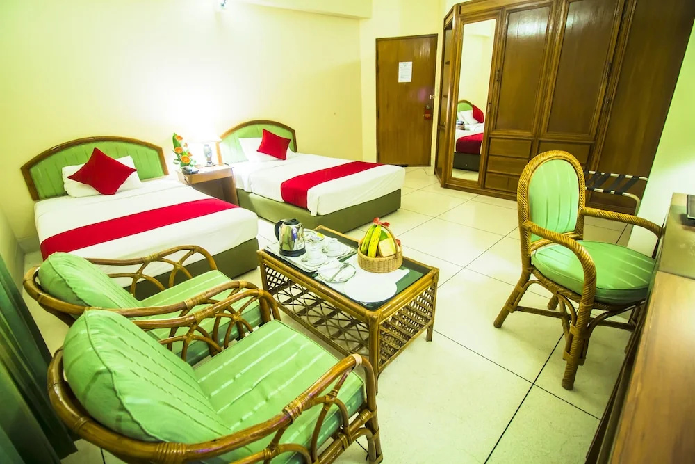 Deluxe Double room with city view (twin beds)