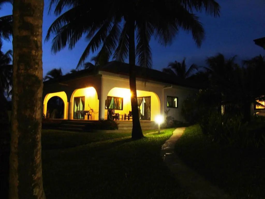 Villa beachfront