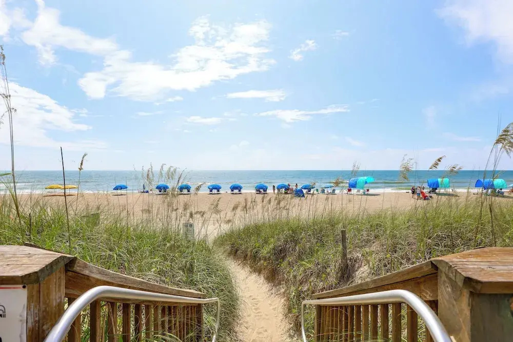 Carolina Beach Condo w/ Marina View, on Boardwalk