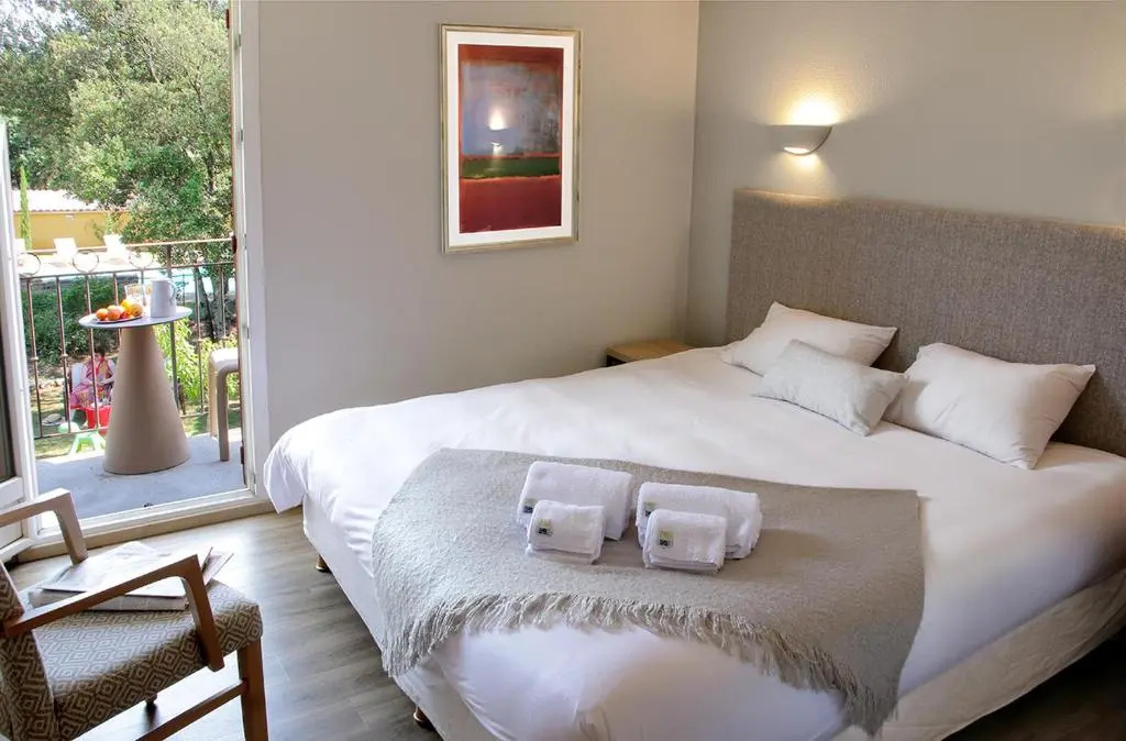 Superior Double room with garden view (full double bed)