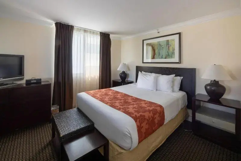1 Bedroom Double room with partial ocean view (full double bed)