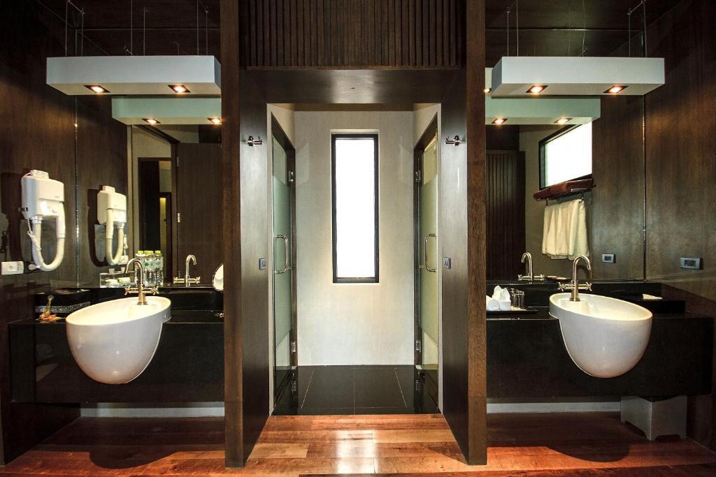 Номер Standard с 3 комнатами рядом с пляжем в Pavilion Samui Pool Residence