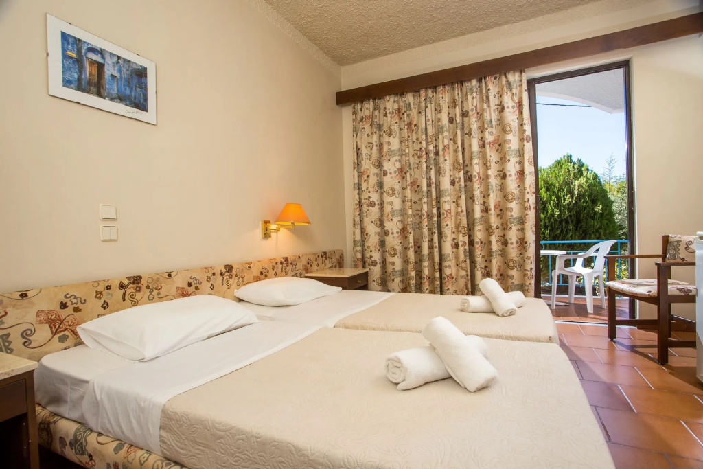 Standard Double room with garden view (full double bed)