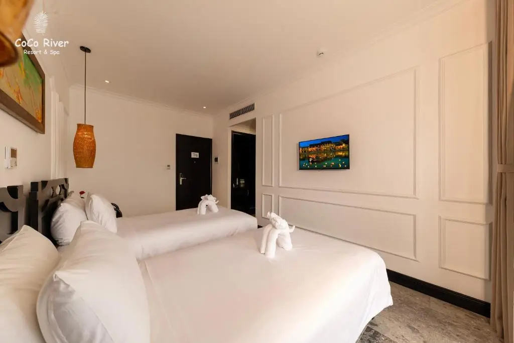 Standard Double room with garden view (twin beds)