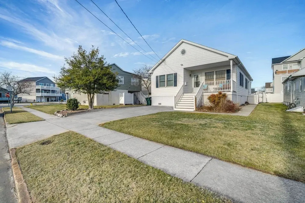 Walk to Brigantine Beach: Home w/ BBQ & Yard