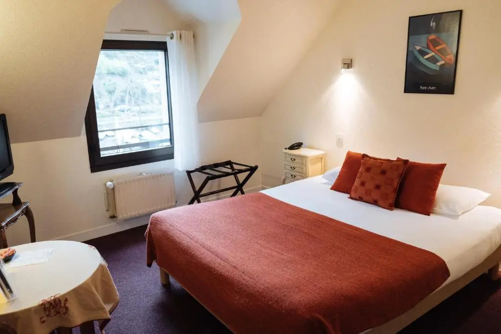 Citotel La Chaumiere Roz Aven - Chambres