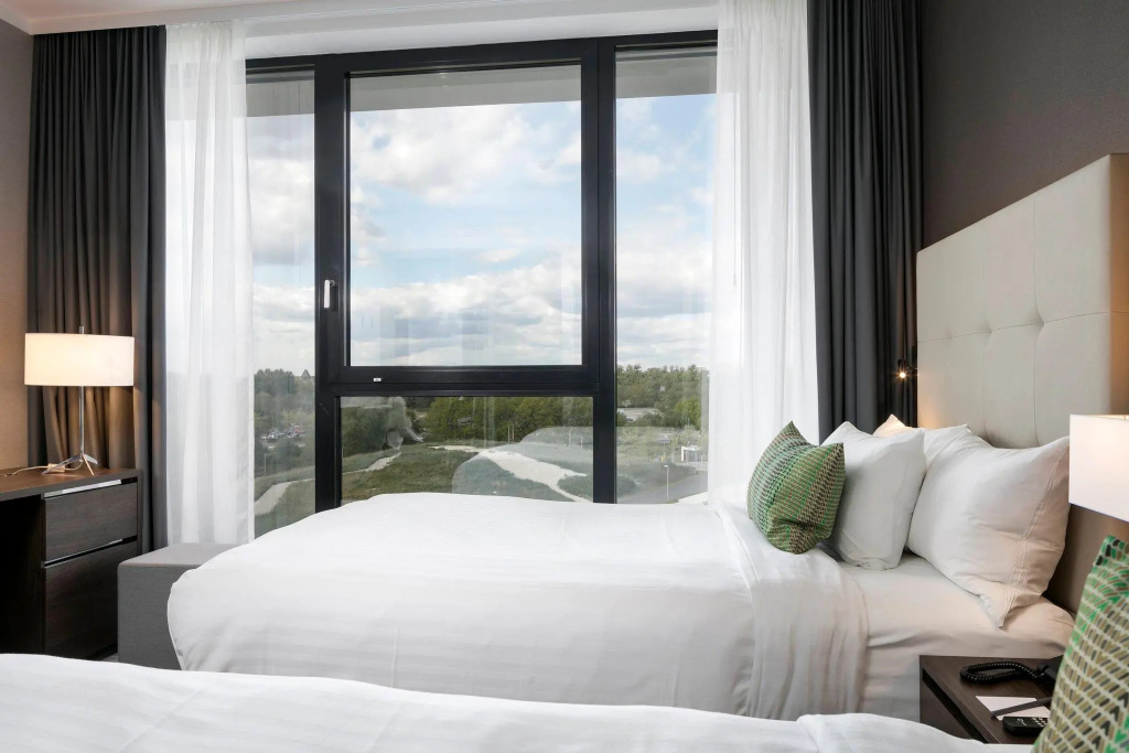 Standard Double room with park view twin beds