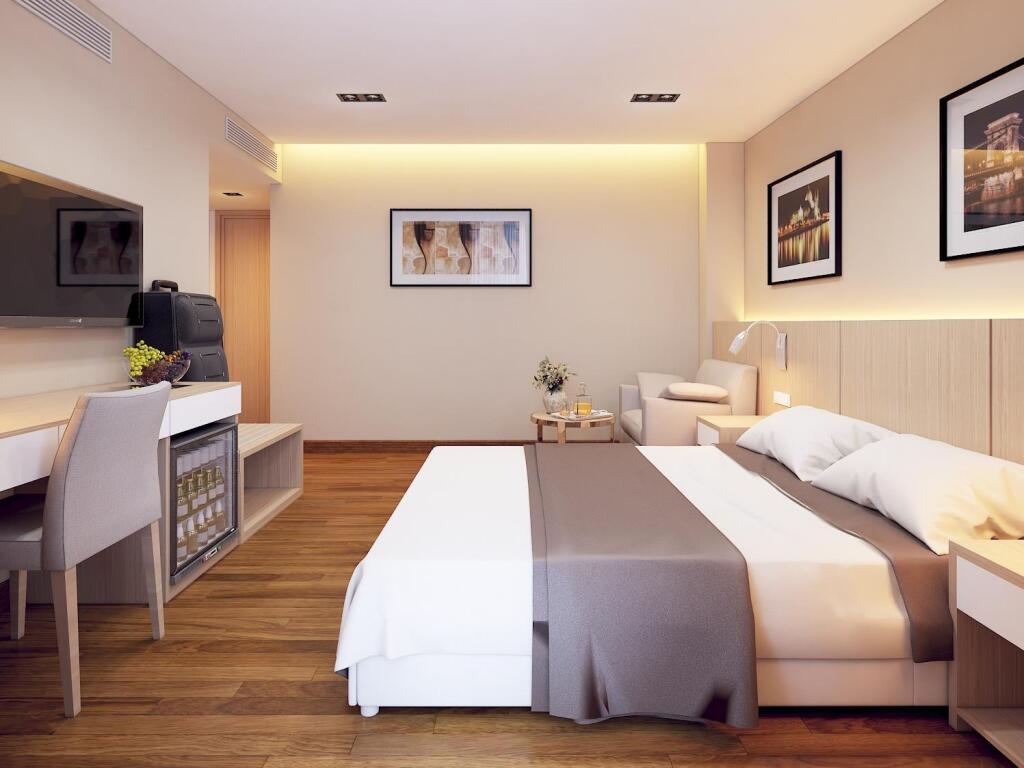 Двухместный люкс двуспальная кровать в Stella Maris Nha Trang Hotel