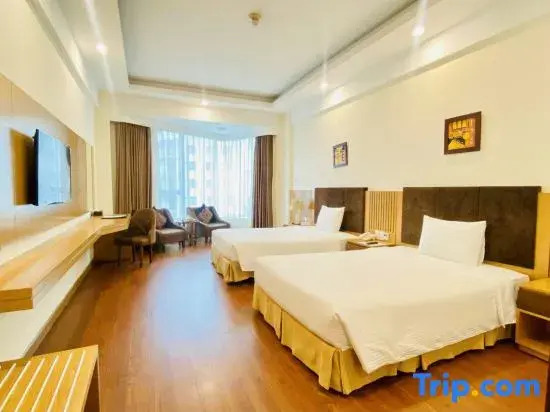 Одноместный номер Deluxe односпальная кровать в Muong Thanh Quy Nhon Hotel