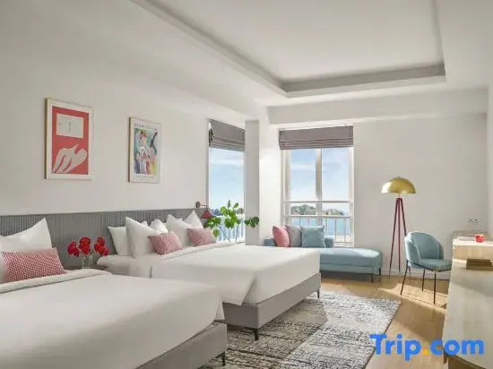 Deluxe Double room with sea view (twin beds)