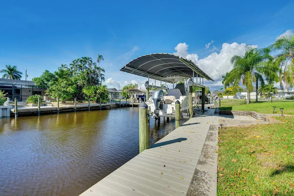 2 Mi to Marina & Beach: Cape Coral Home w/ Dock