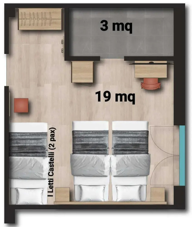 Comfort Quadruple room