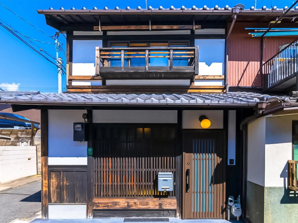 慶有魚·二条城(Kyotofish·Nijojo)*百年町屋青石板*庭院浴缸*二条站6分钟*民宿认证