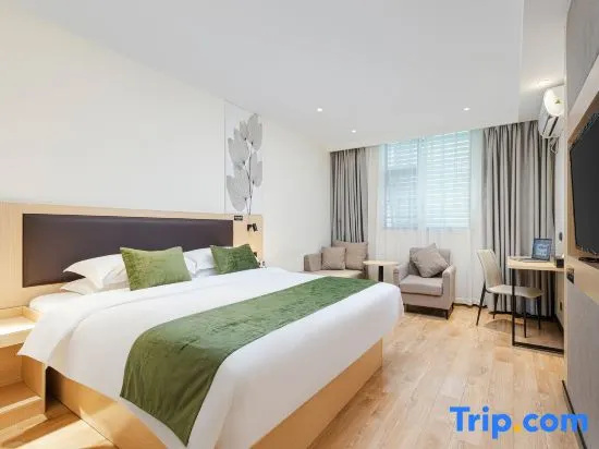 Standard Double room with street view (full double bed)