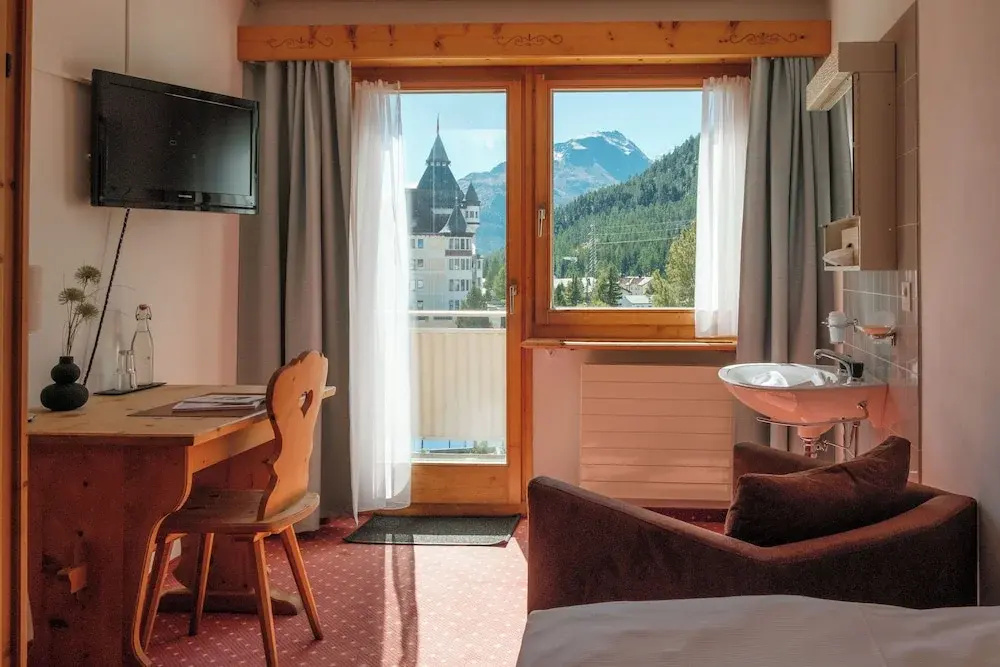 Hotel Bernina Pontresina - Chambres
