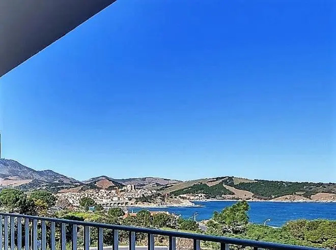 Afficher la photo 8 — T 2 tout confort avec terrasse vue mer et montagne.