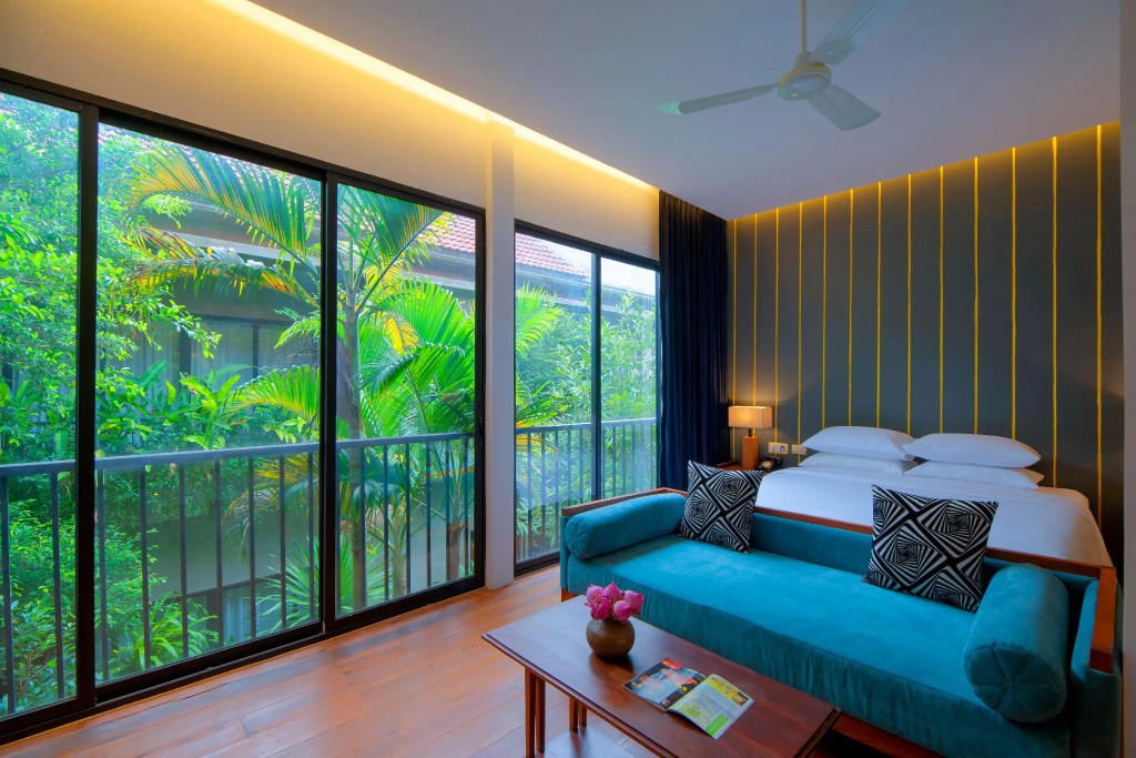 1 Bedroom Family Suite with garden view
