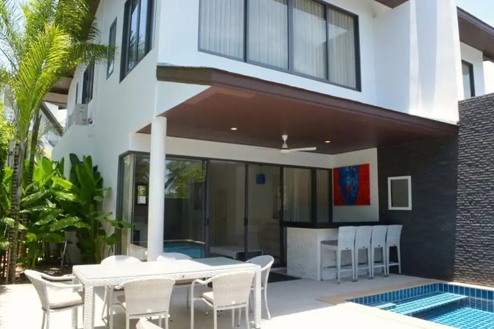 3 Bedroom Villa White with private pool