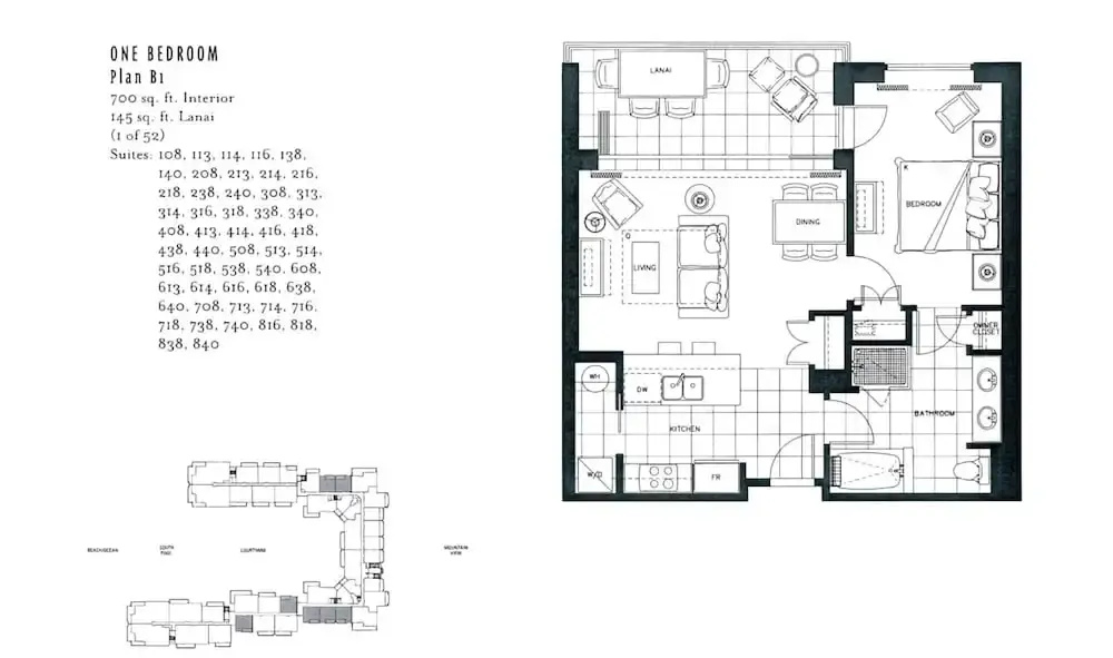 Honua Kai 2 Free Rental Cars KBM Resorts Spacious Floorplan 2 Units, 3 Bedrooms HK Ml-2717